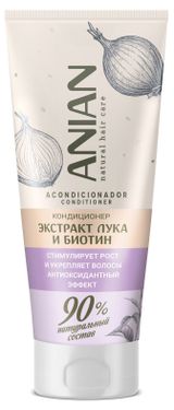 Изображение товара Кондиционер для волос ANIAN Антиоксидантный с экстрактом лука и биотином для укрепления и стимулирования роста волос, 250 мл
