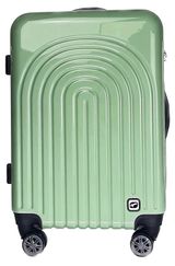 Изображение товара Чемодан Airport жесткий 8 колес зеленый, 25х41х60 см, размер M