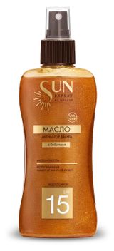 Изображение товара Масло-активатор загара Krassa SPF 15, 180 мл