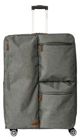Изображение товара Чемодан Airport мягкий 8 колес серый, размер L
