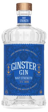 Изображение товара Джин «Джинстер» Нейви Стренс  Россия, 0,5 л