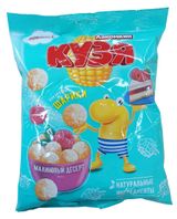 Изображение товара Кукурузные шарики «Русскарт» Кузя Лакомкин со вкусом Малиновый десерт, 100 г