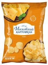 Изображение товара Чипсы картофельные «Московский Картофель» со вкусом сыра, 120 г