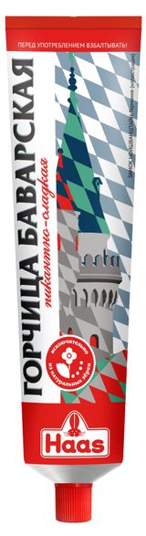 Изображение товара Горчица HAAS Баварская, 170 г