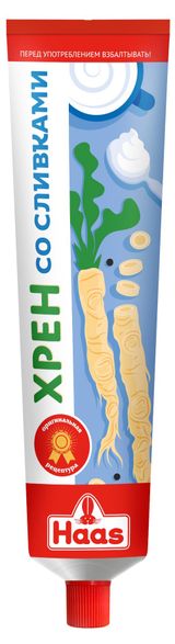 Изображение товара Хрен HAAS со сливками, 160 г