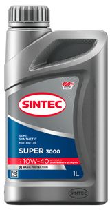 Изображение товара Масло Sintec Super 10W-40 API SG/CD, 1 л