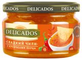 Изображение товара Соус Delicados сладкий чили с кусочками перца, 200 г
