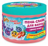 Изображение товара Пена-слайм для ванны Baffy Дикие ягоды с сюрпризом, 300 мл