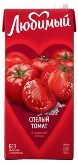 Изображение товара Напиток сокосодержащий «Любимый» Спелый томат, 1,93 л