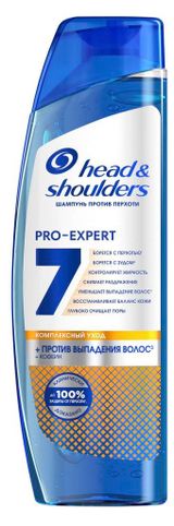 Изображение товара Шампунь для волос Head&Shoulders Pro-Expert 7 против перхоти и выпадения волос, 300 мл