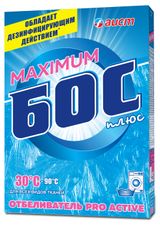 Изображение товара Отбеливатель порошковый БОС плюс Maximum, 600 г