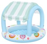 Изображение товара Надувной затененный детский бассейн BESTWAY Sweet Shoppe, 104x 84 см