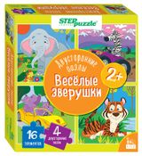 Изображение товара Мозаика Step Puzzle Двусторонние пазлы, 16 элементов