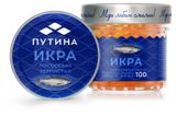 Изображение товара Икра лососевая «Путина» Горбуша зернистая, 100 г