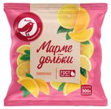 Изображение товара Мермелад АШАН Красная птица Мармедольки лимонные, 300 г