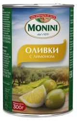 Изображение товара Оливки Monini с лимоном Испания, 300 г