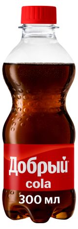 Изображение товара Напиток газированный «Добрый» Cola, 300 мл