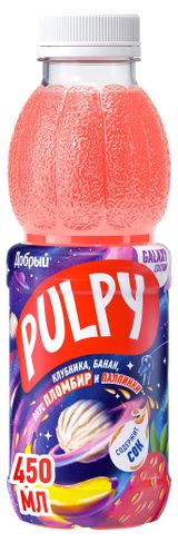 Изображение товара Напиток сокосодержащий Pulpy Пломбир, 450 мл