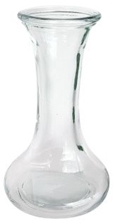 Изображение товара Ваза NinaGlass стеклянная прозрачная, 14 см