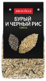 Изображение товара Смесь бурого и черного риса Bravolli!, 350 г