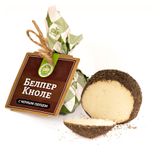 Изображение товара Сыр полутвердый Белпер Кнолле Eco Village с черным перцем шарик 45% БЗМЖ, 100 г