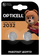 Изображение товара Батарейка Opticell литиевая CR2032, 2 шт