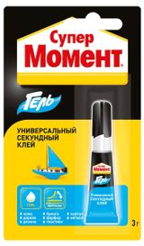 Изображение товара Клей «Момент» Супер гель, 3 г