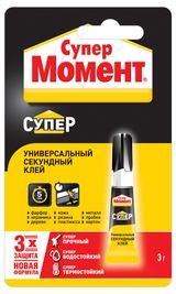 Изображение товара Клей «Момент» Супер универсальный, 3 г