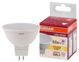 Изображение товара Лампа светодиодная Osram LED GU5.3 6.5W теплый белый свет