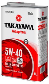Изображение товара Масло моторное синтетическое TAKAYAMA 5W40, 1 л