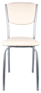 Изображение товара Стул обеденный «Каждый день» на металлокаркасе с мягкой спинкой, 1 шт в ассортименте