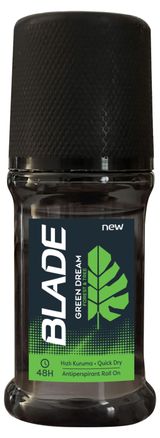 Изображение товара Шариковый дезодорант-антиперспирант Blade Green Dream Roll On, 50 мл