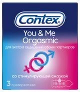Изображение товара Презервативы Contex You&Me Таиланд, 3 шт