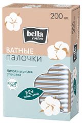 Изображение товара Ватные палочки Bella cotton, 200 шт