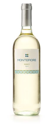 Изображение товара Вино Montefiore Bianco белое полусухое Италия, 0,75 л