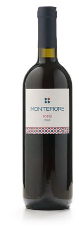 Изображение товара Вино Montefiore Rosso красное полусухое Италия, 0,75 л