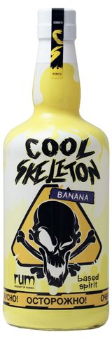 Изображение товара Ром Cool Skeleton Banana Россия, 0,7 л