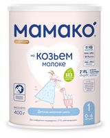 Изображение товара Смесь молочная «Мамако» Premium 1 на основе козьего молока 0-6 мес., 400 г
