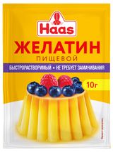Изображение товара Желатин пищевой Haas универсальный, 10 г
