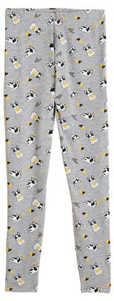 Изображение товара Леггинсы для девочки InExtenso серые, 1 шт