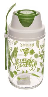 Изображение товара Банка для перекуса Solmazer Vegetables с вилкой, 660 мл