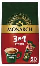 Изображение товара Кофейный напиток MONARCH Strong 3в1, 650 г