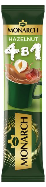 Изображение товара Кофейный напиток MONARCH Hazelnut 4в1, 13,5 г