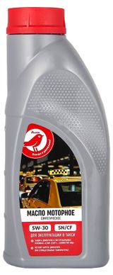 Изображение товара Моторное масло АШАН Красная птица синтетическое 5W30, 1 л