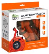 Изображение товара Шланг растягивающийся ECOTEC с пластиковыми коннекторами и пистолетом, 10-30 м