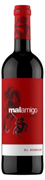 Изображение товара Вино Malamigo El Rebelde Red Blend красное полусухое Испания, 0,75 л