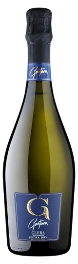 Изображение товара Игристое вино Gaetano Glera Extra Dry белое брют Италия, 0,75 л