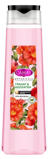 Изображение товара Гель для душа Camay Botanicals Цветы граната, 400 мл