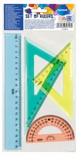 Изображение товара Набор чертежных принадлежностей Centrum большой, 4 предмета