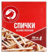 Изображение товара Спички АШАН Красная птица хозяйственные, 700 шт